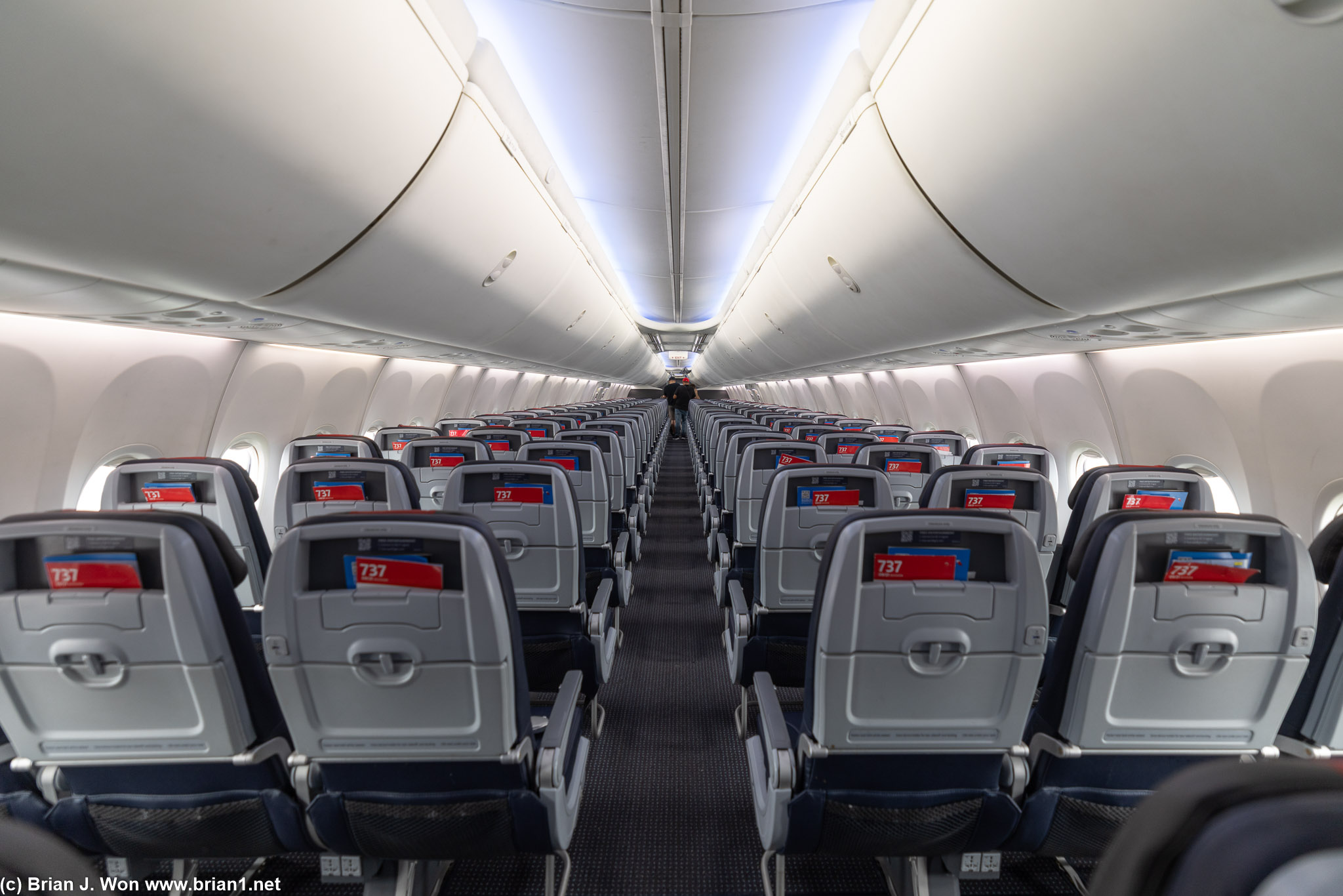 156 economy seats, including 24 Main Cabin Extra and 132 Main Cabin.