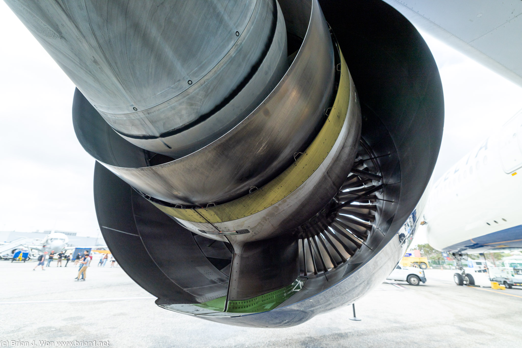 Rear view of Trent XWB-84.
