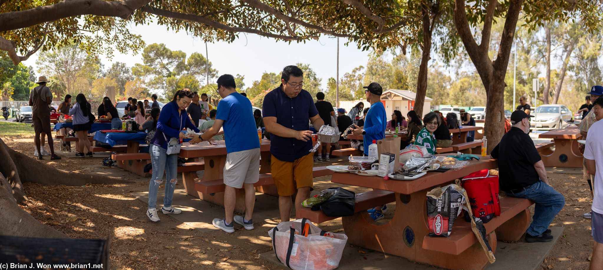 Big turn-out for the Last SSCERT Summer Picnic.