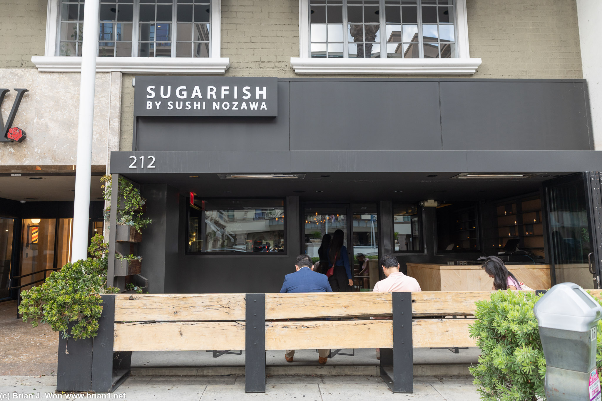 Nozawa Bar is inside of Sugarfish.
