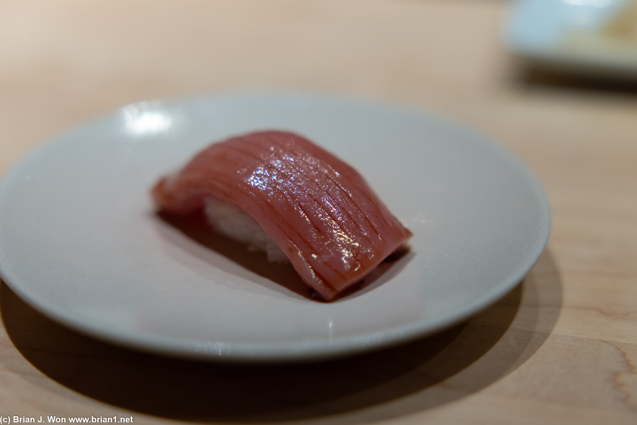 Chutoro (all tuna from same fish).