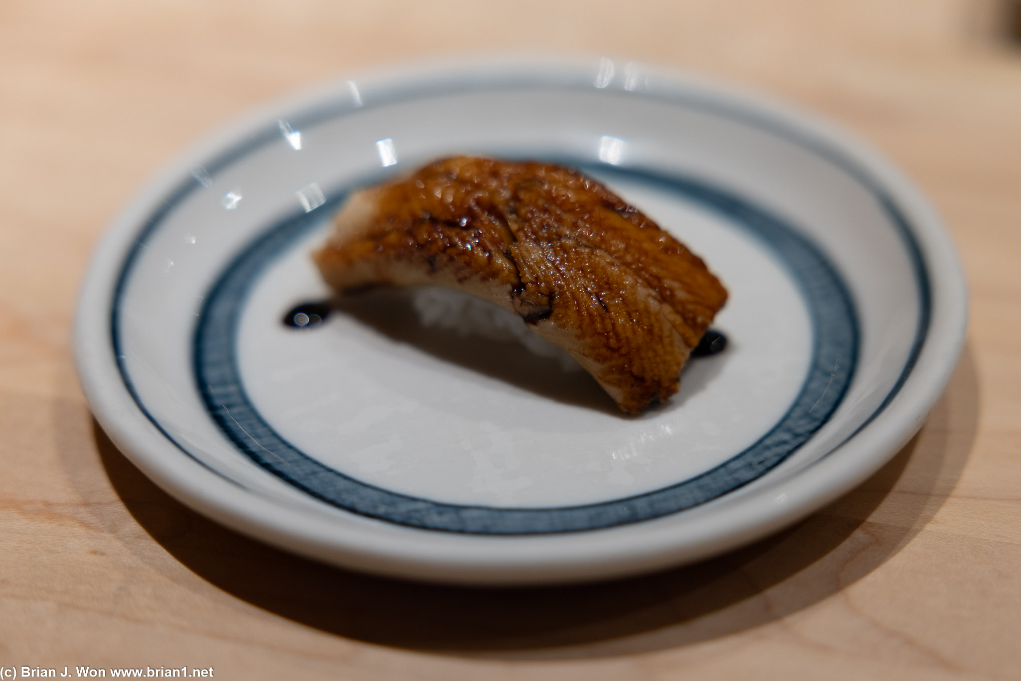 Anago (sea eel, Japan). Quite meaty.