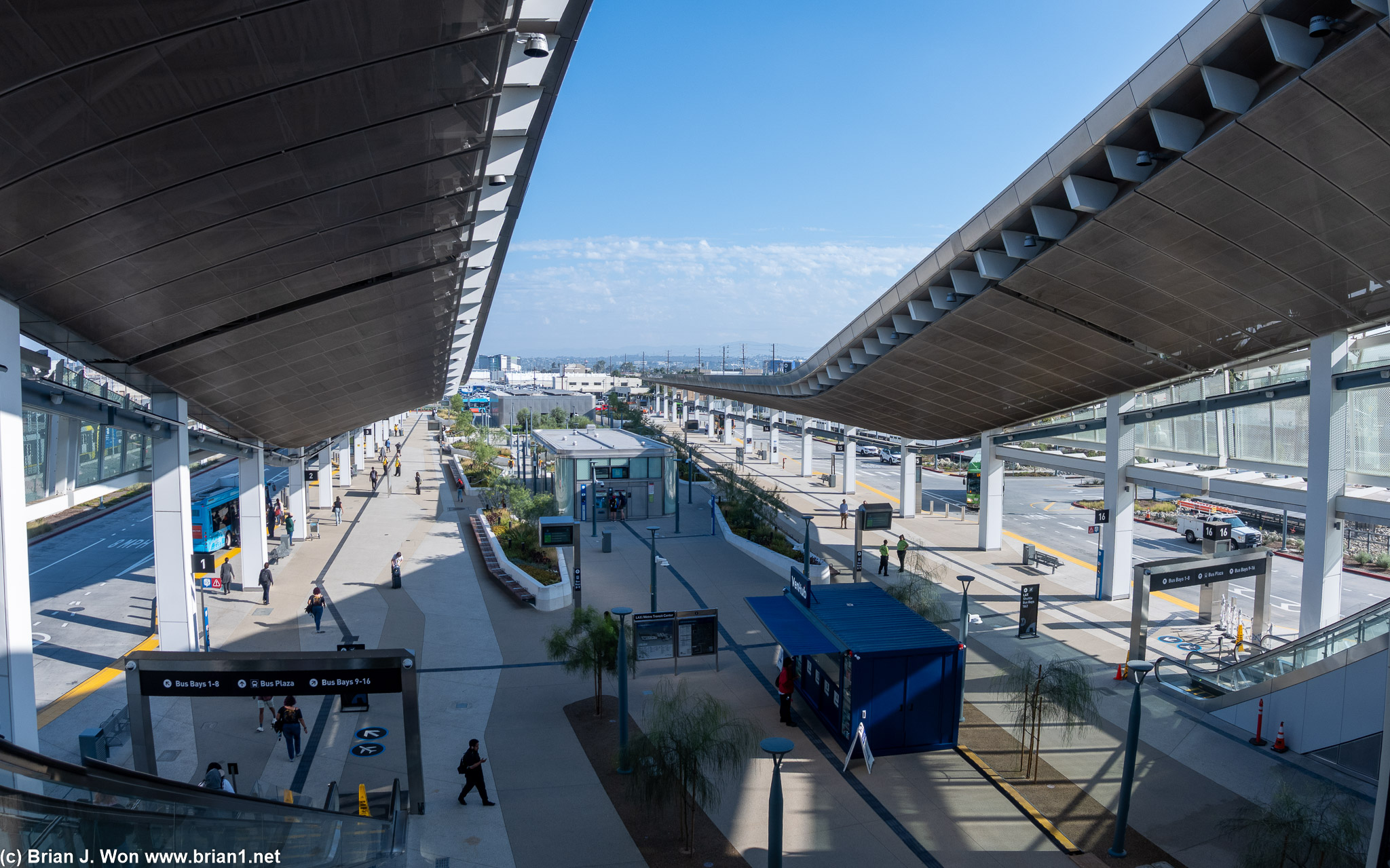Bus area.