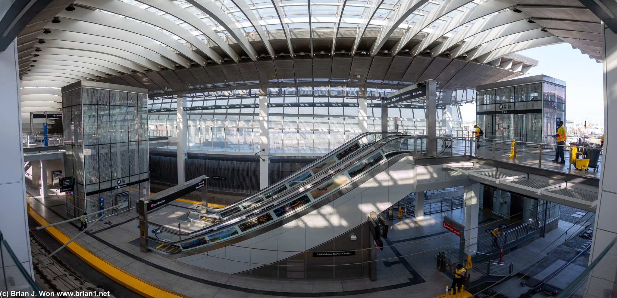 Metro Rail section.