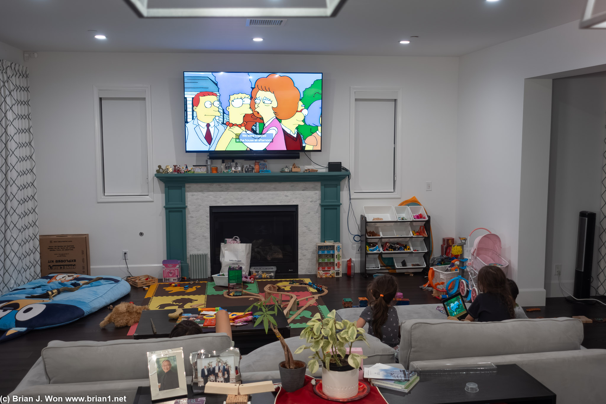 Don't tell mom you get to watch The Simpsons.