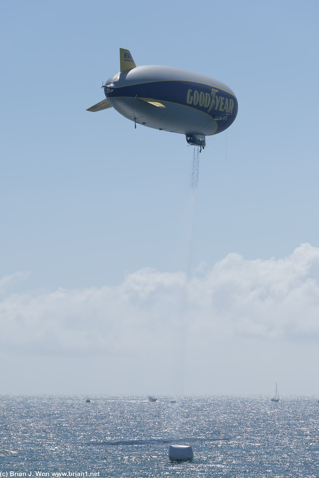 Dumping ballast as part of the show?