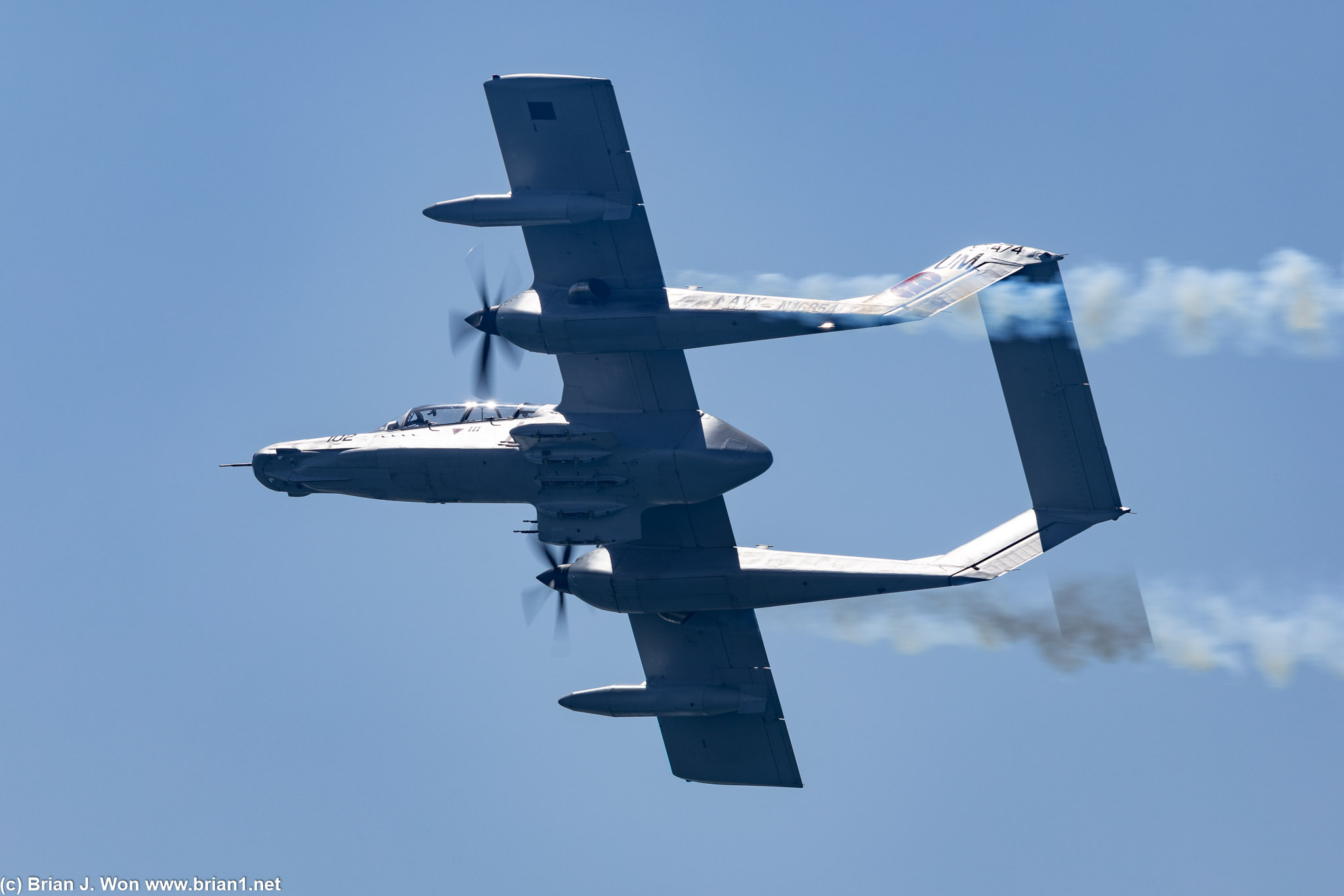 North American Rockwell OV-10 Bronco.