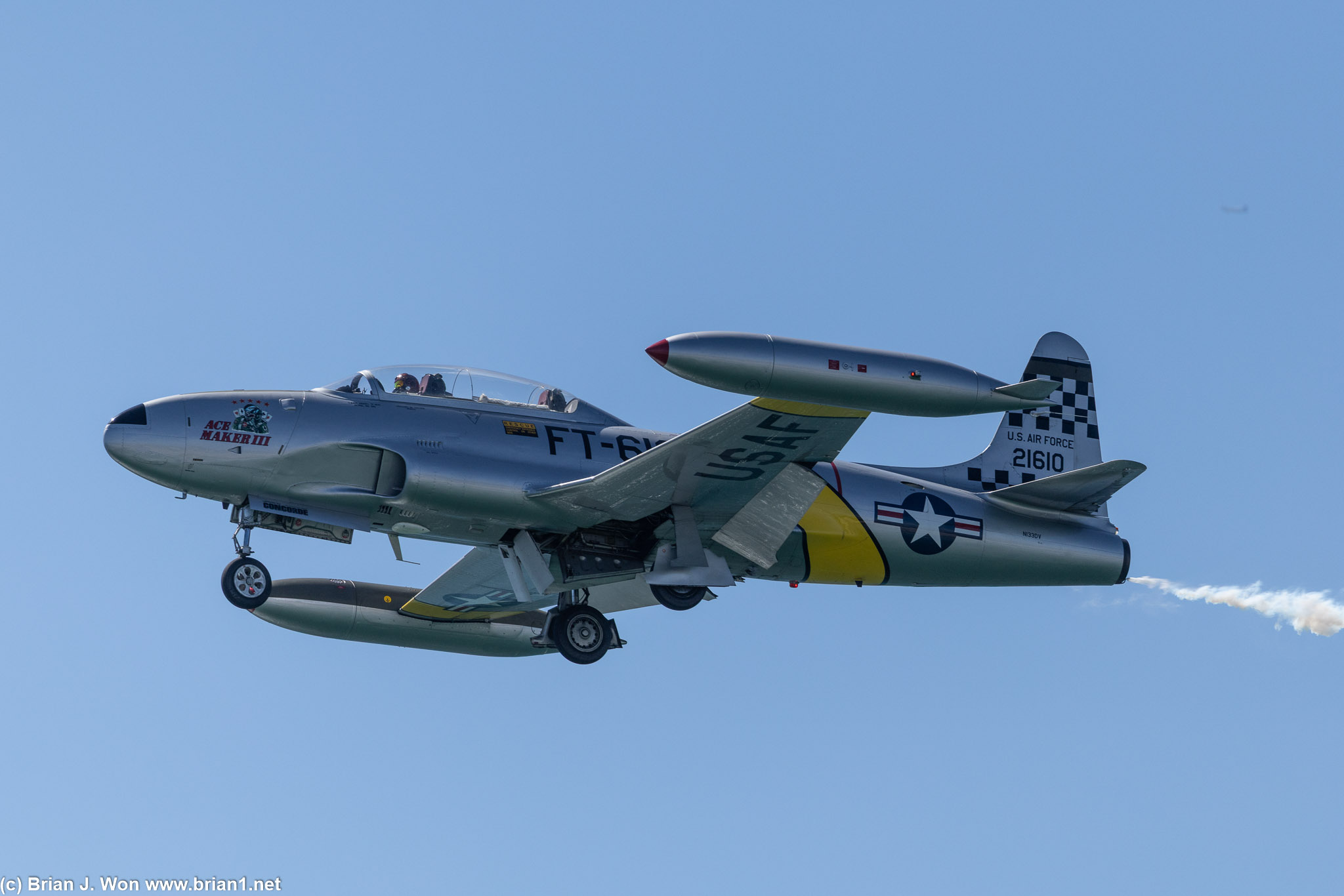 Lockheed T-33 Shooting Star "Ace Maker III."