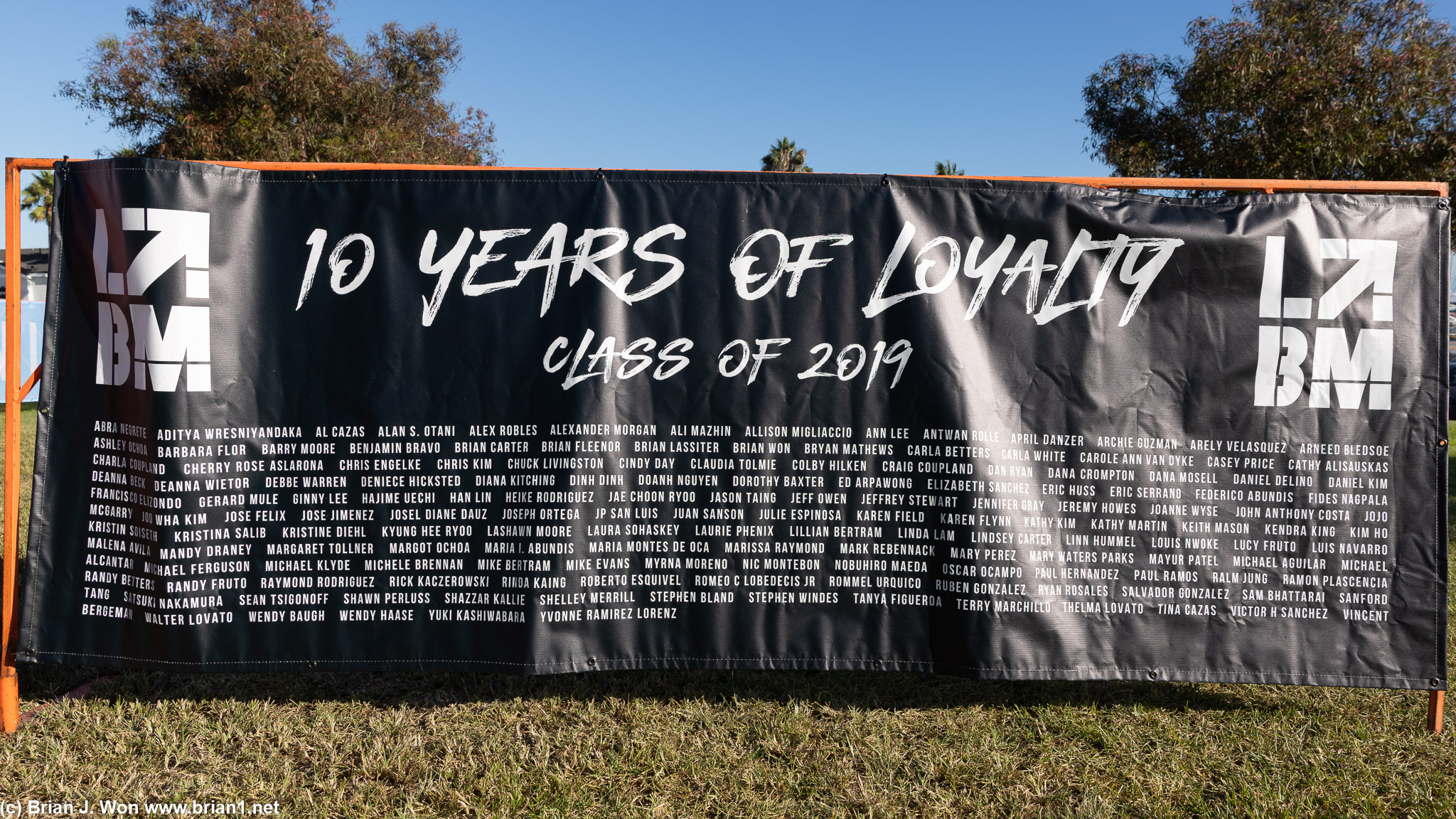 Long Beach Marathon pre-race expo.