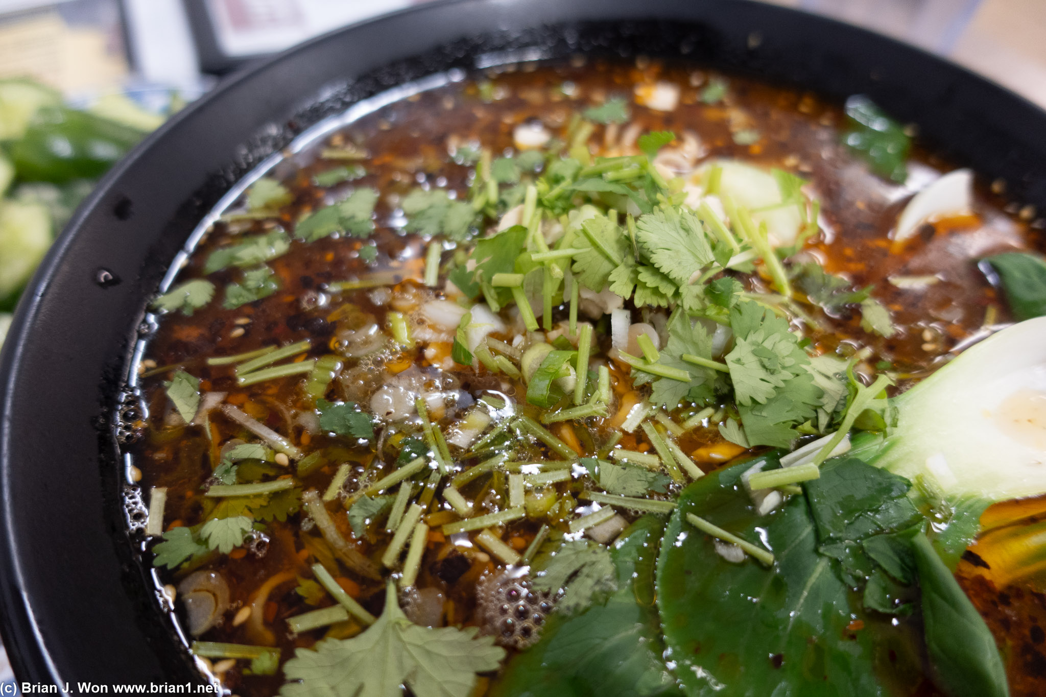 Pretty good but I prefer regular beef noodle soup as opposed to the ground beef in this style.