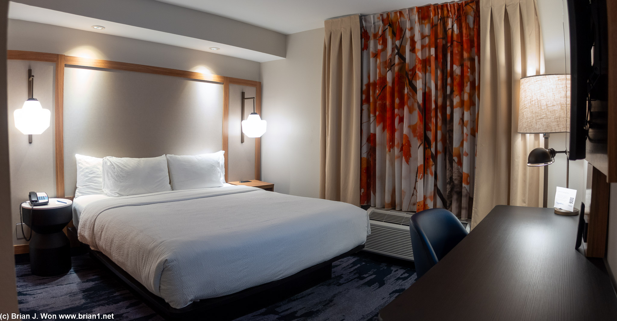 Upgraded to king suite at Fairfield Inn San Bernardino.