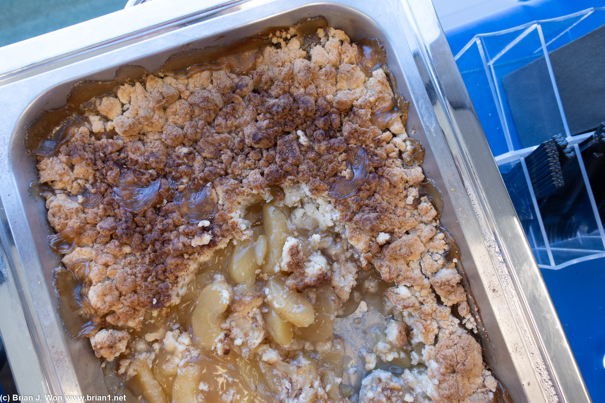 Apple pie looked good. I managed to resist.