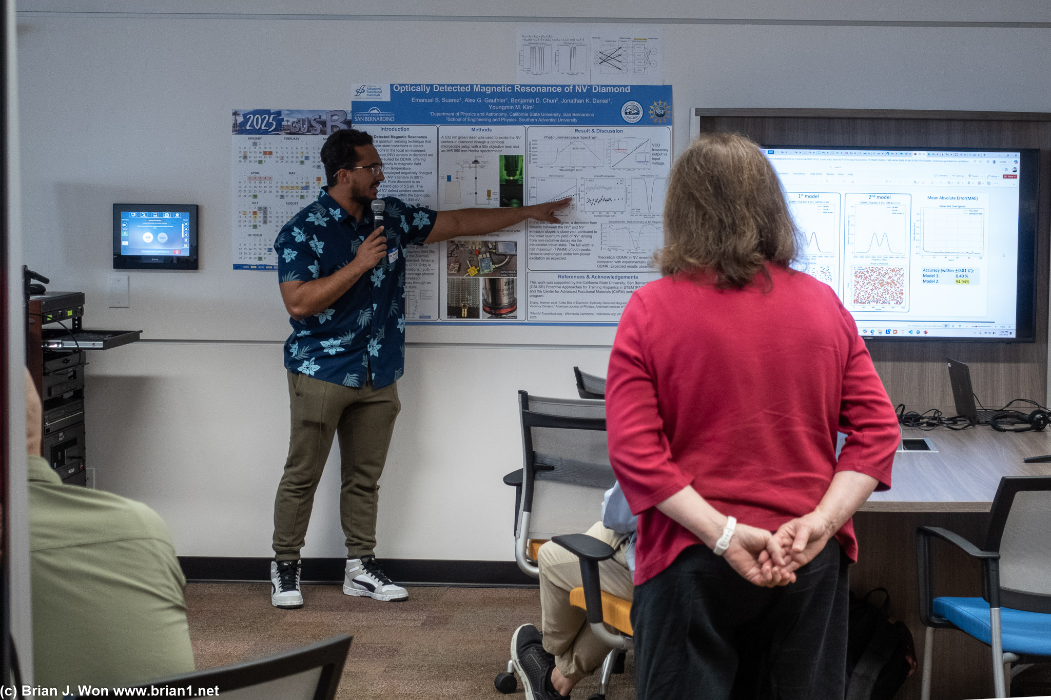 Poster presentations.