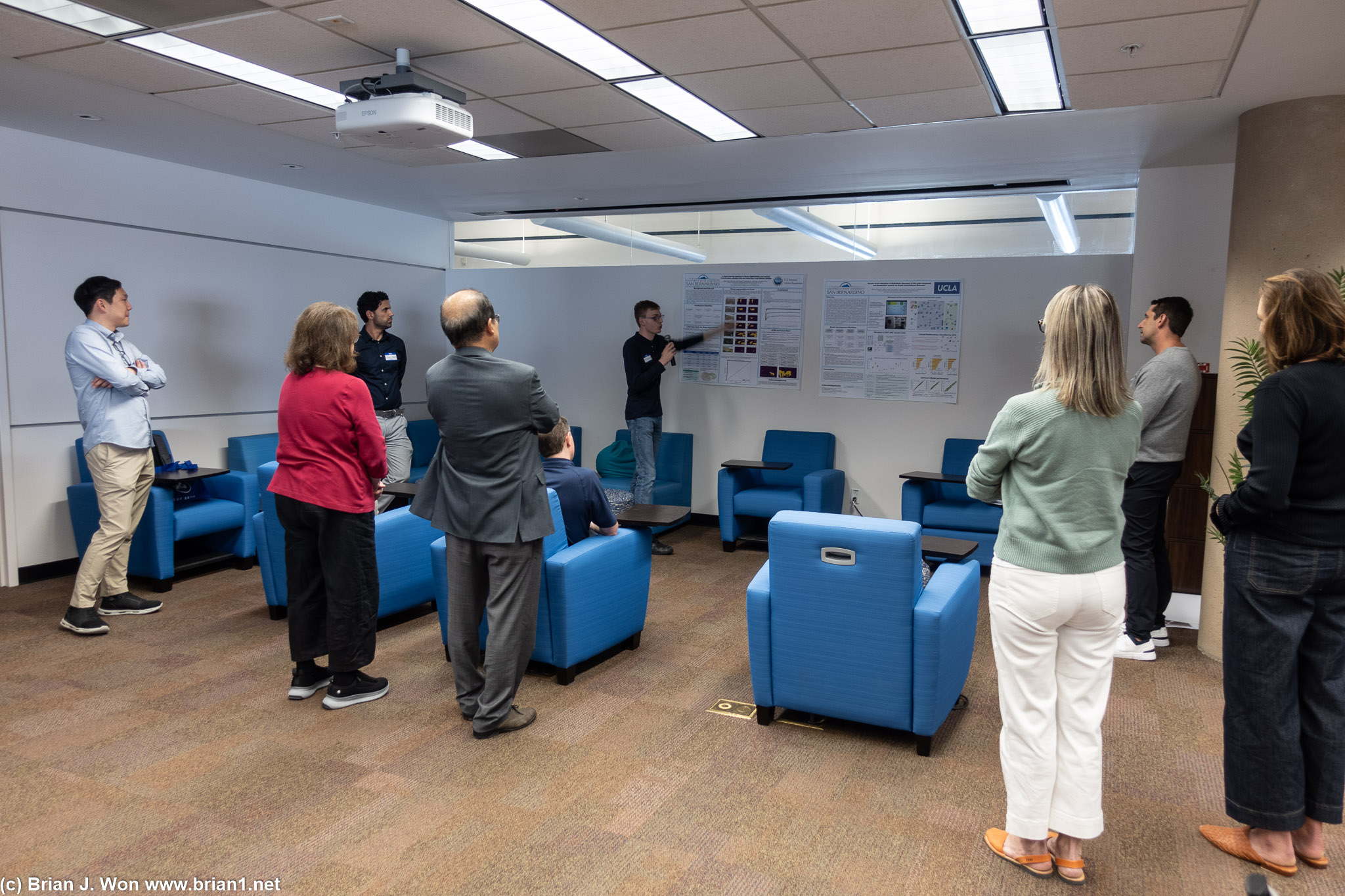 Poster presentations.