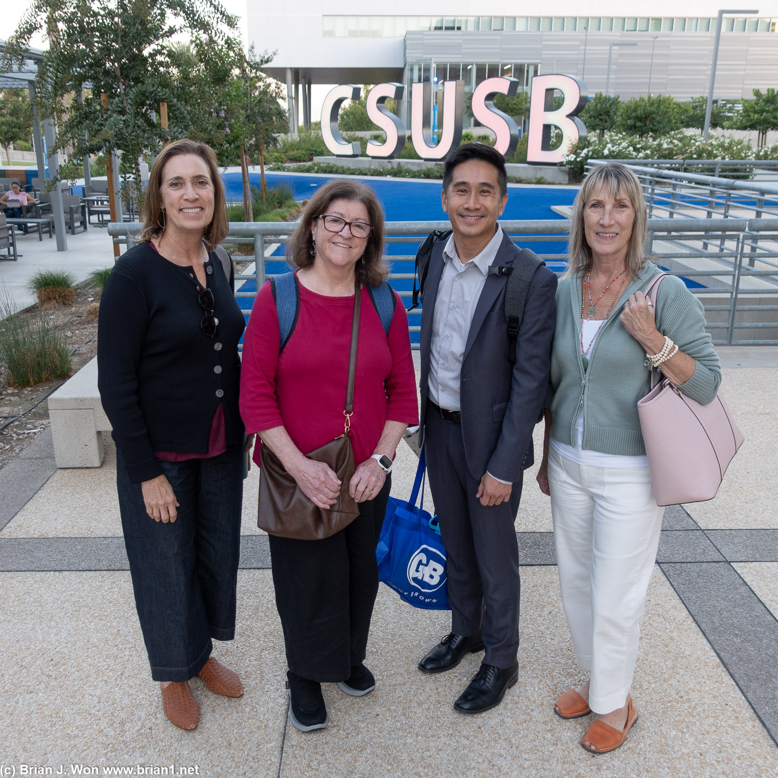 Gerard (CSUSB CIO) with SDSC collaborators.