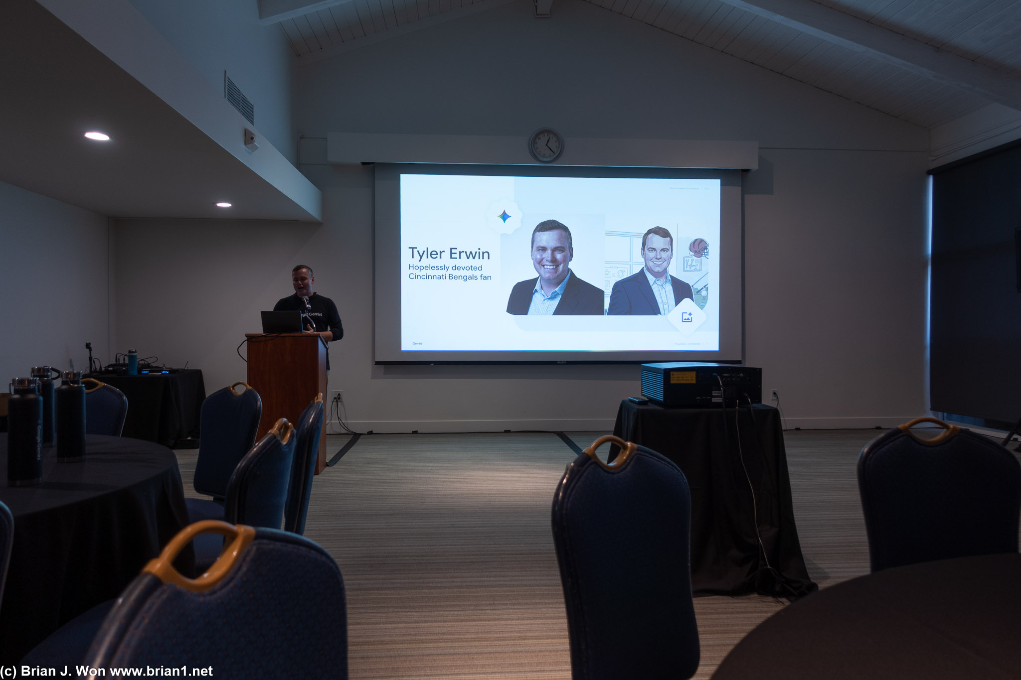 Tyler Erwin from Google, speaking about Google Gemini.