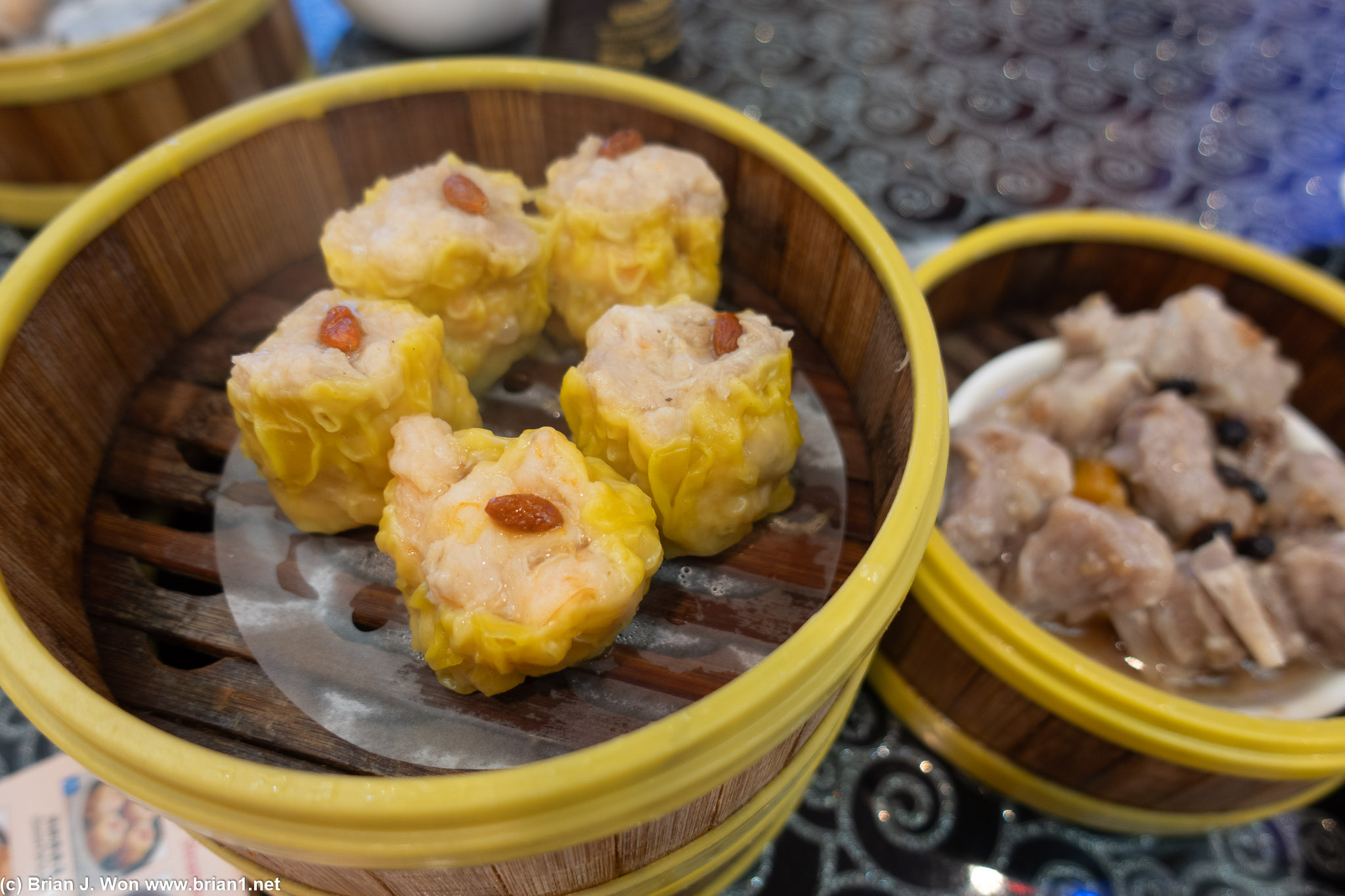 Shu mai. Pretty standard.