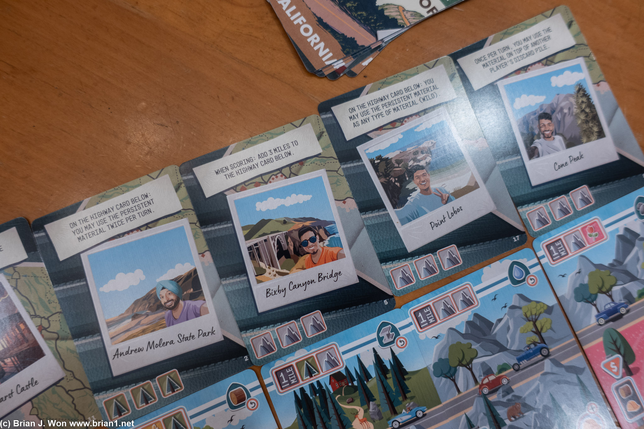 Building a long highway in Big Sur.