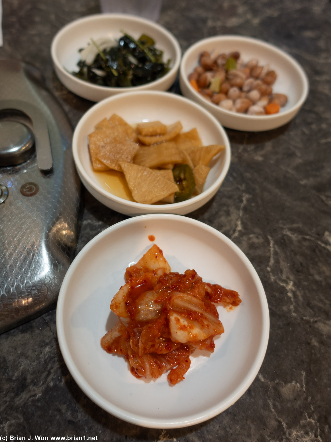 Banchan at Feng Mao.