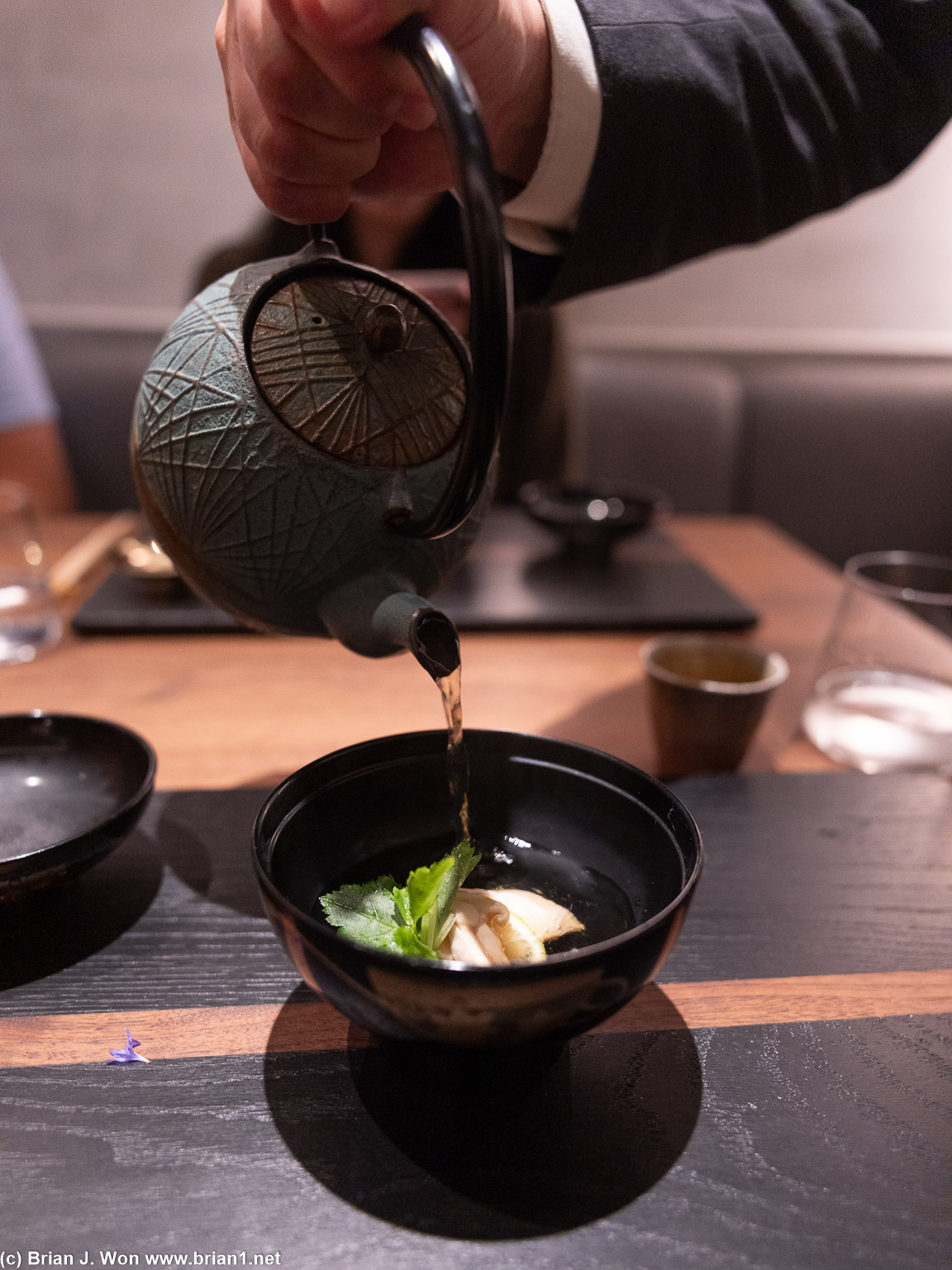 Sudachi is apparently from Chef Nakayama's backyard.