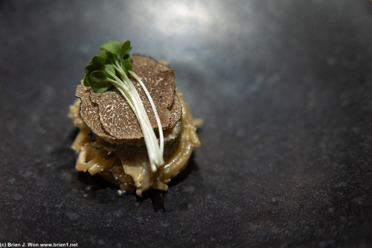 n/naka's signature dish, unchanged since opening.