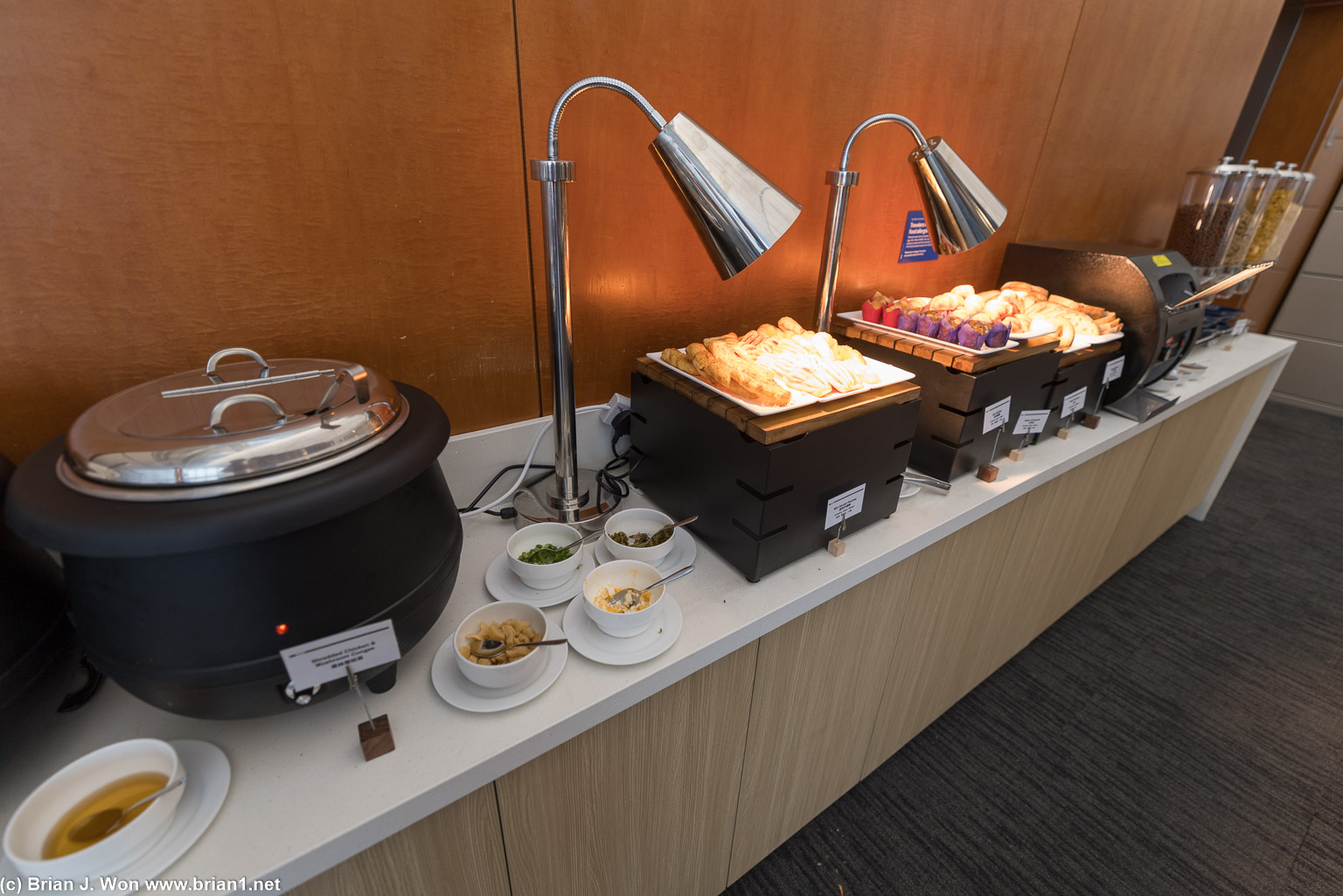 United Club at HKG is newly reopened.