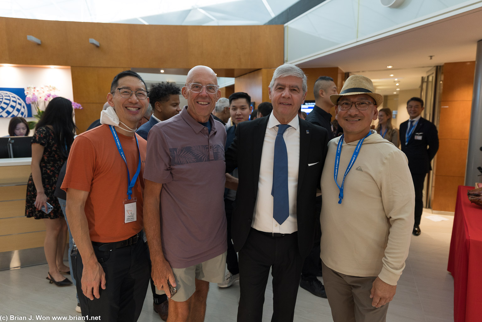 Brian, Jay, Marcel, Bob.