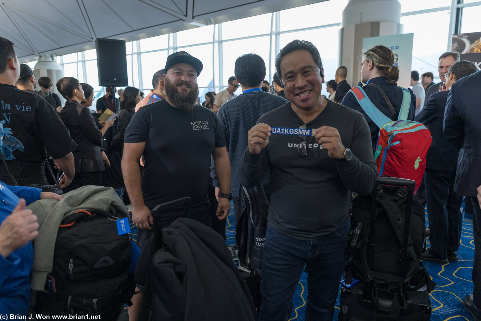 More inaugural flight chasers.