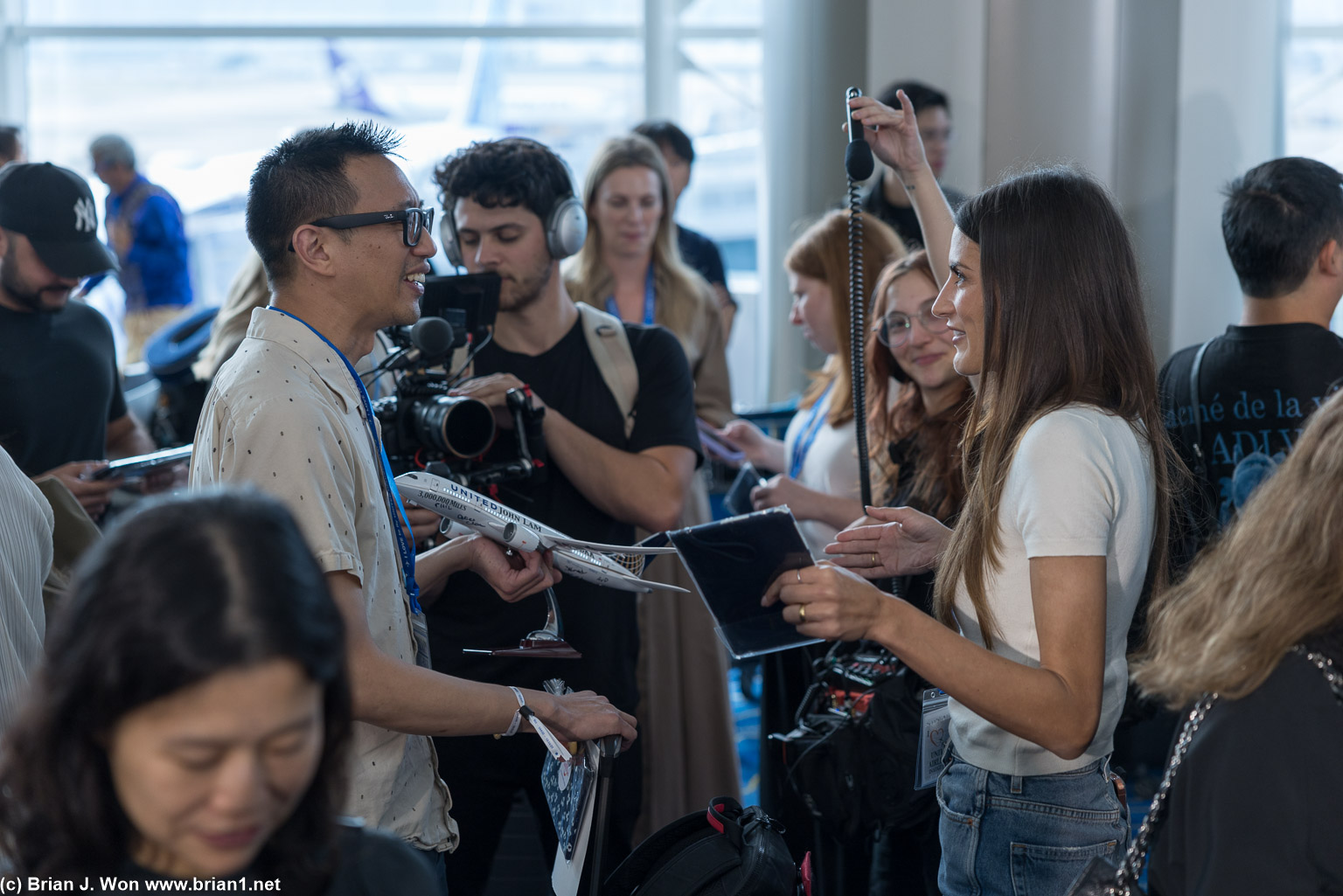 The about to be newly-minted 3MM'er being interviewed by @laxtoluxury.