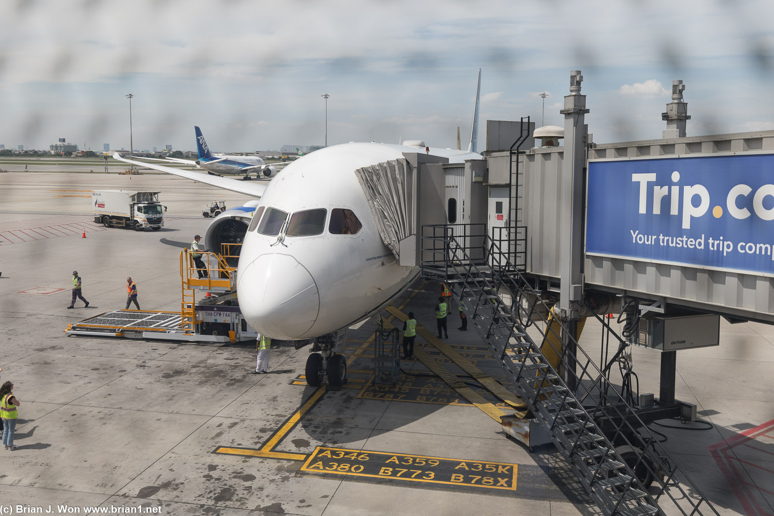 Arrived at Bangkok Suvarnabhumi Airport.