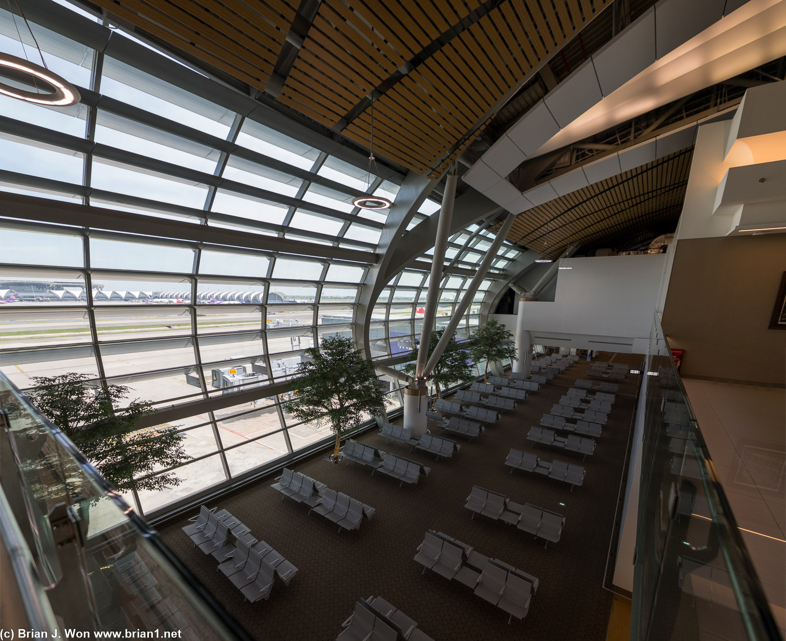 Emirates Lounge at BKK.