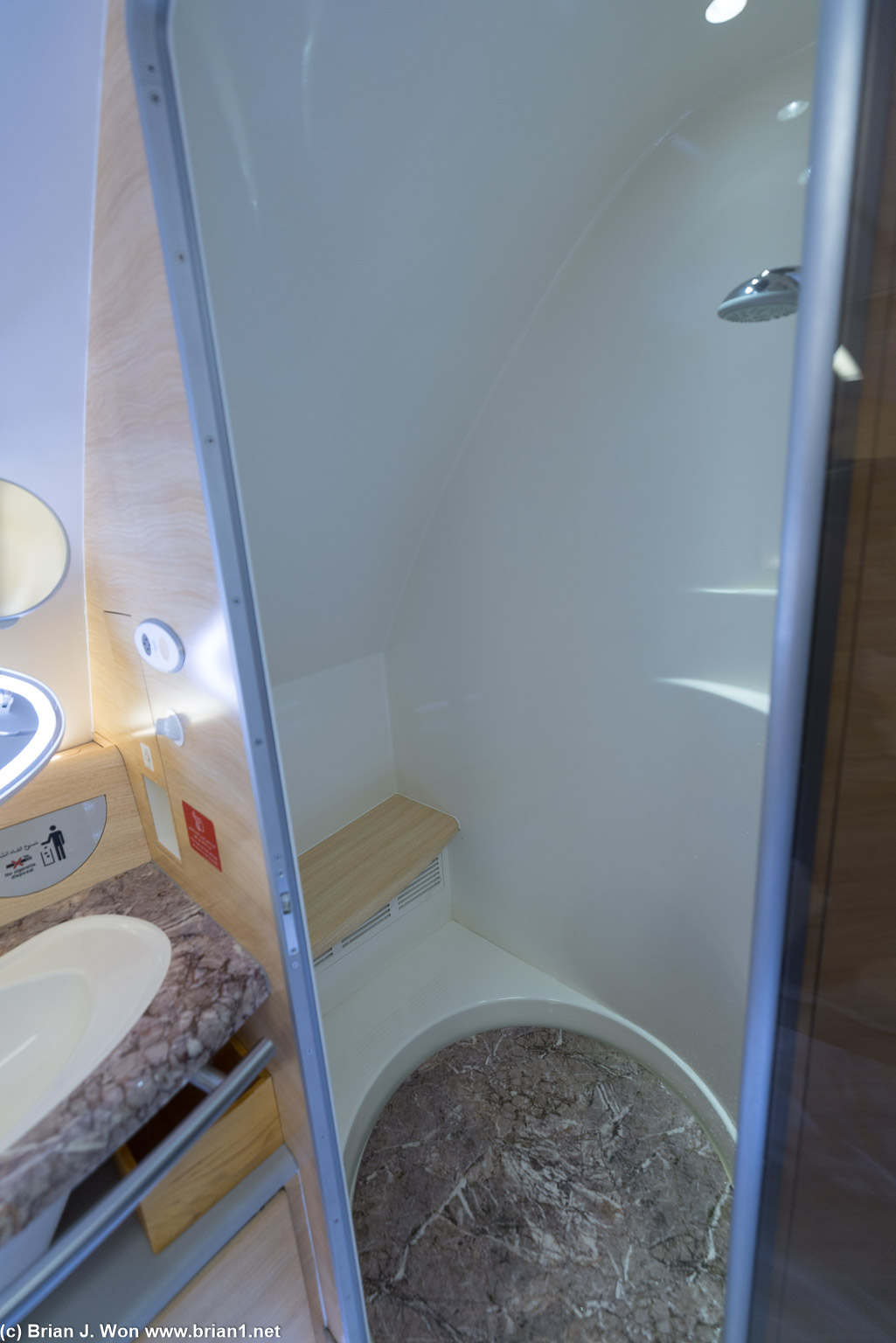 5 minutes of water. Be quick.