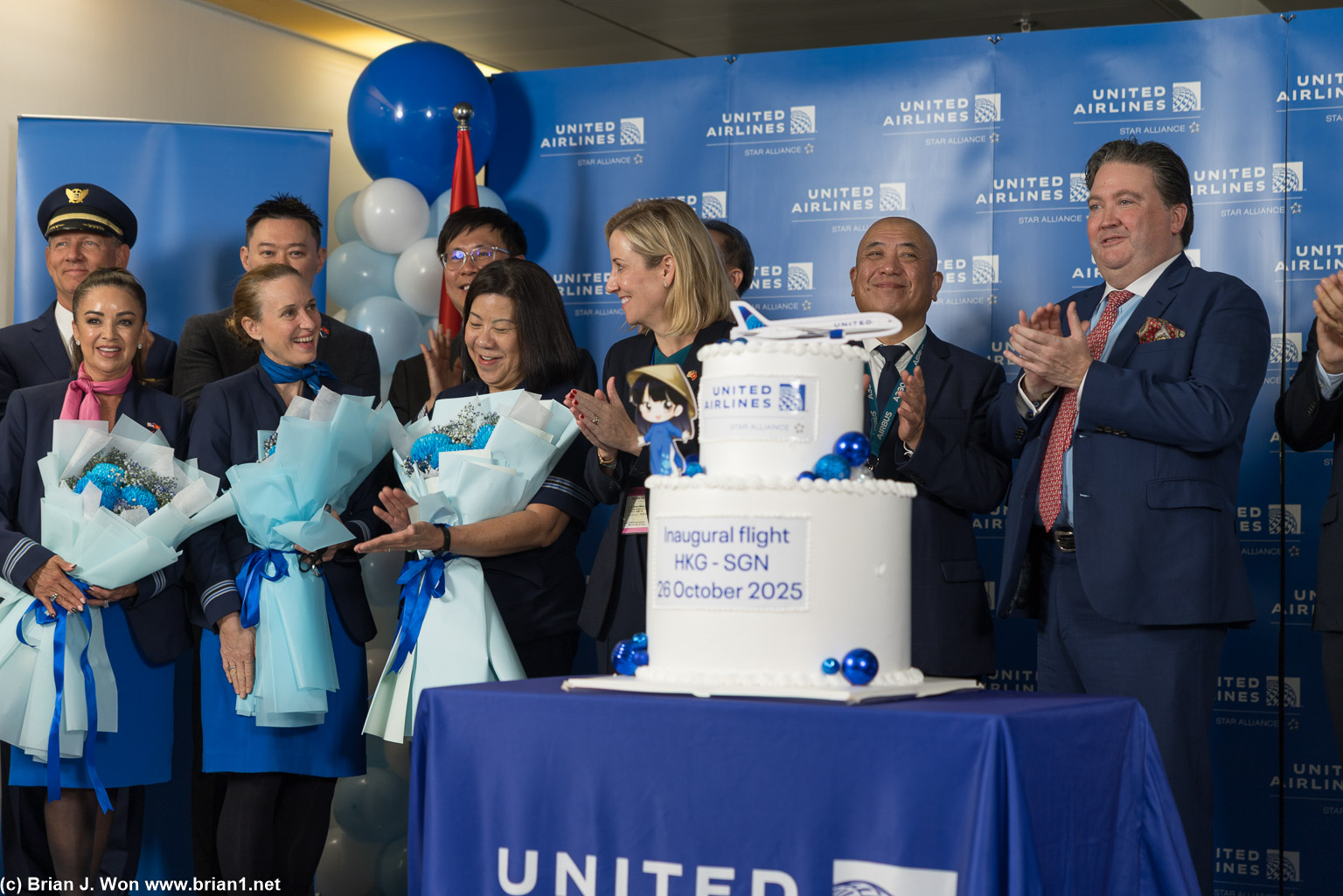 Can't forget the cake.