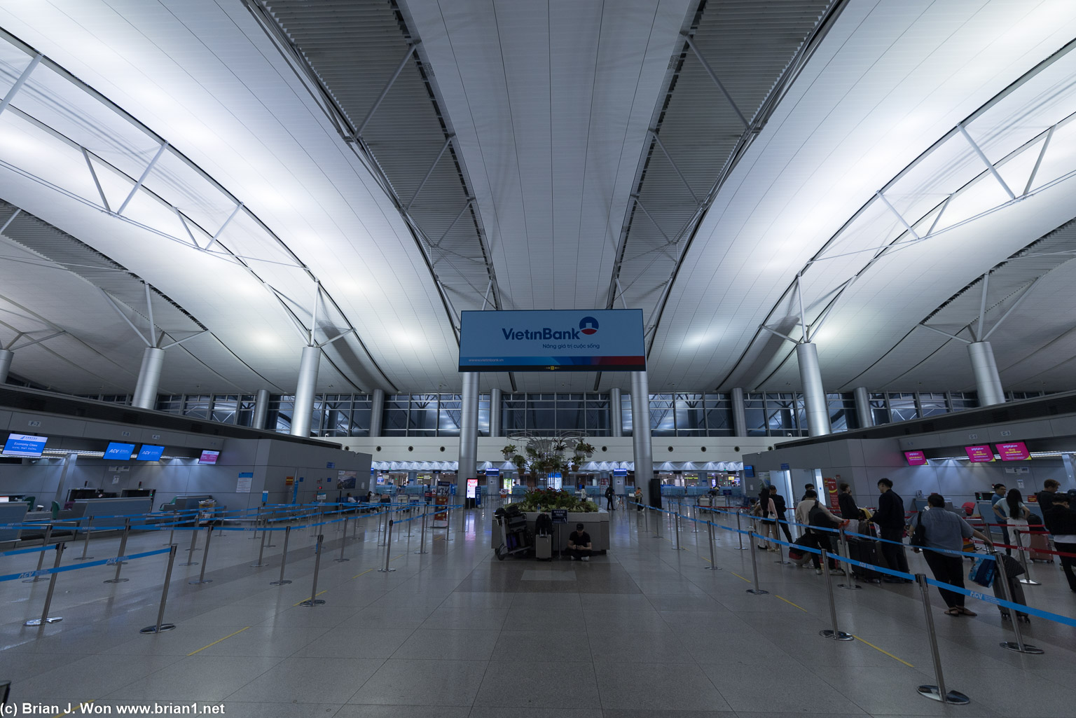 Ticketing and check-in.