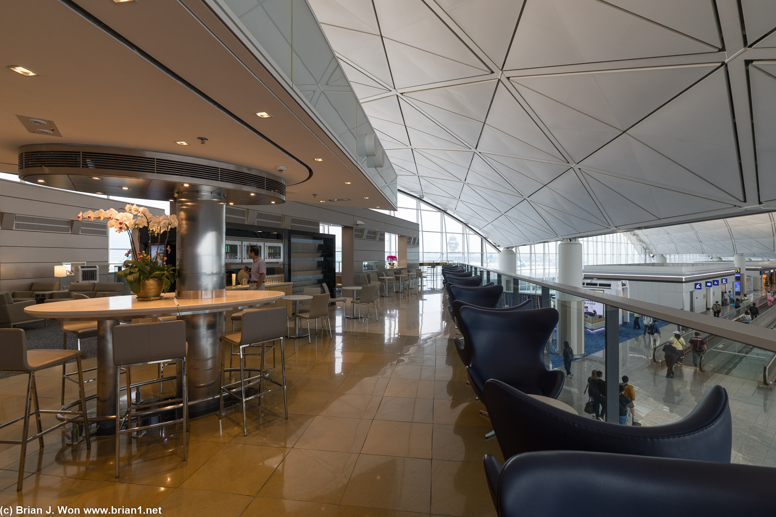 Comfortable but dated.