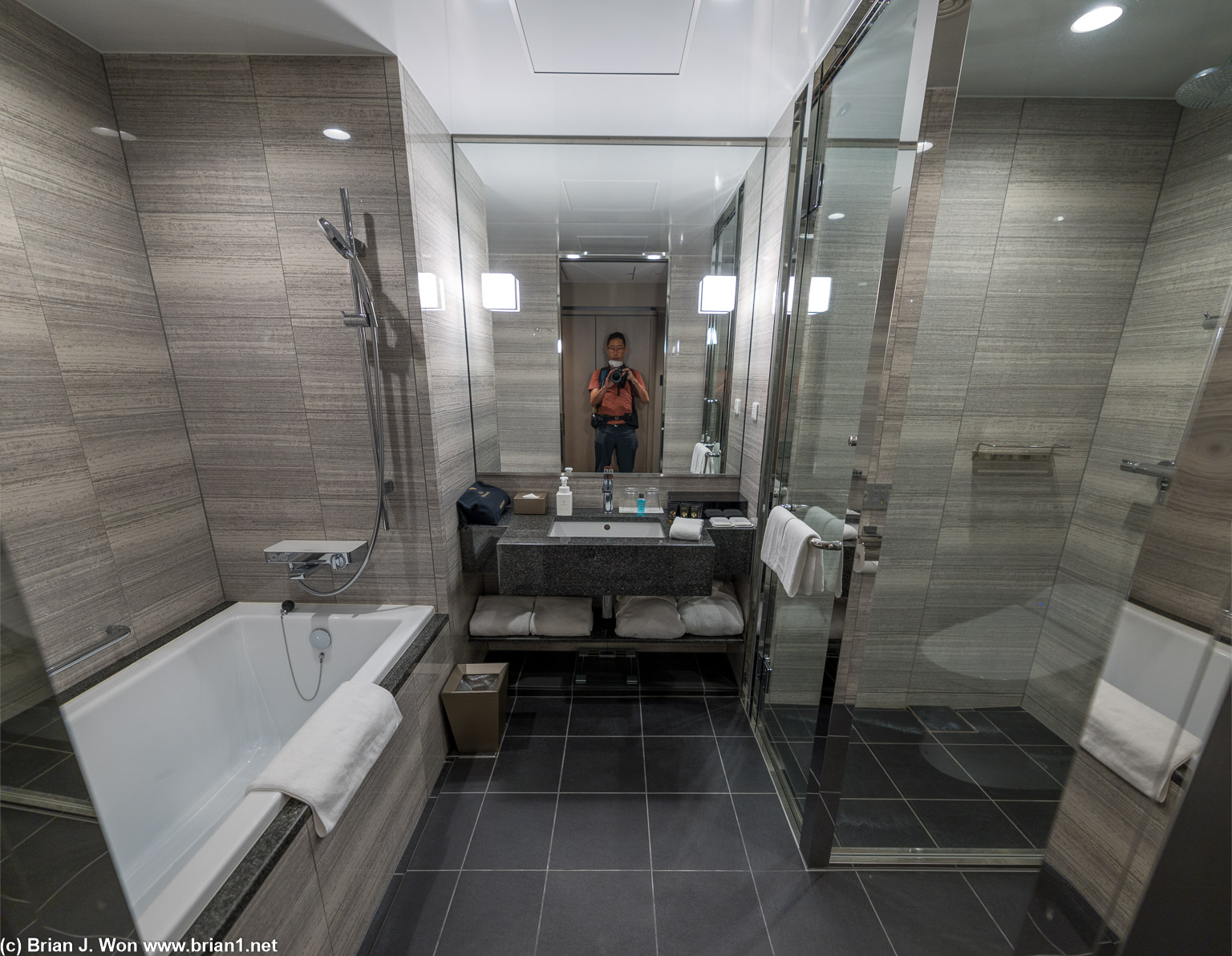 Hotel Villa Fontaine Premier bathroom.