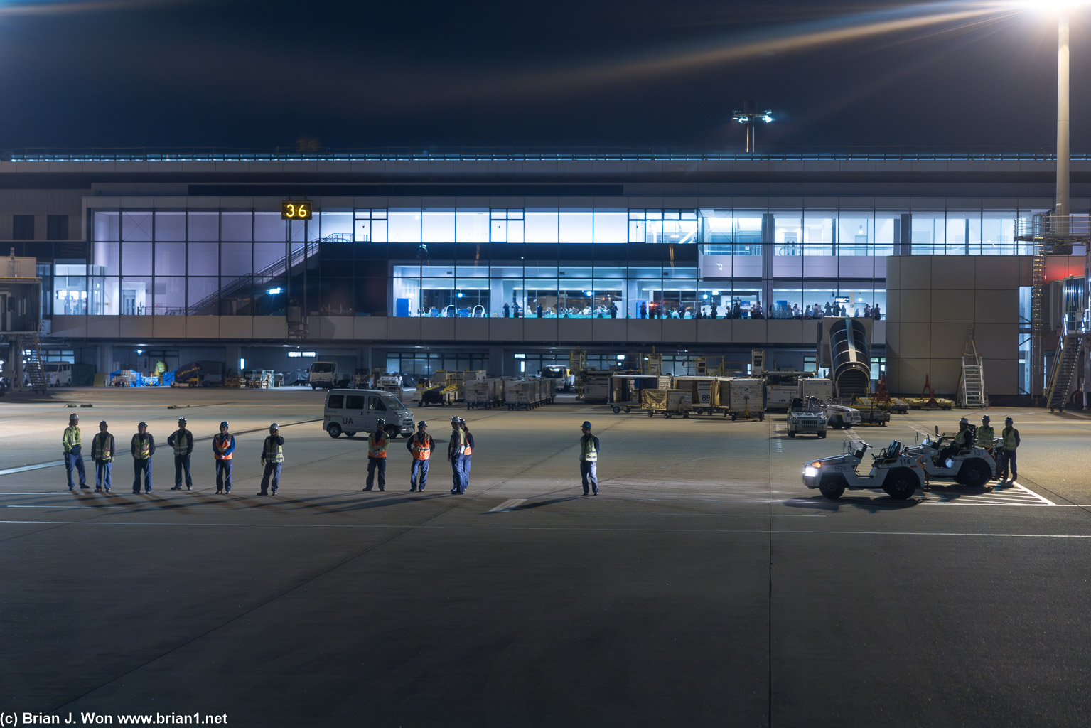 Always nice to have an audience.