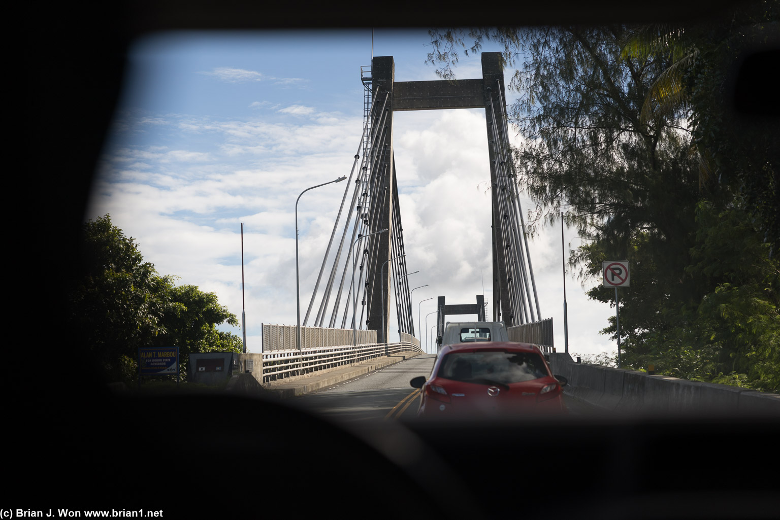 Japan-Palau Friendship Bridge.