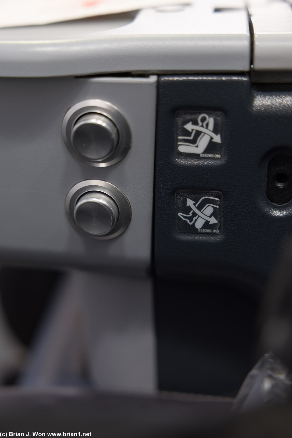 Extended recline and also they have leg rests.