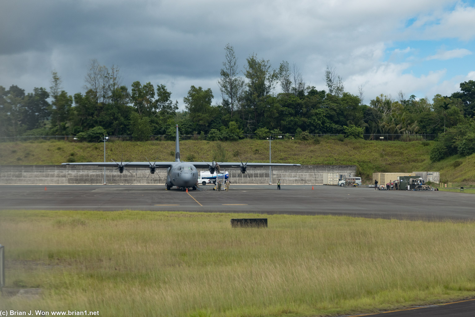 USAF C-130J at ROR.