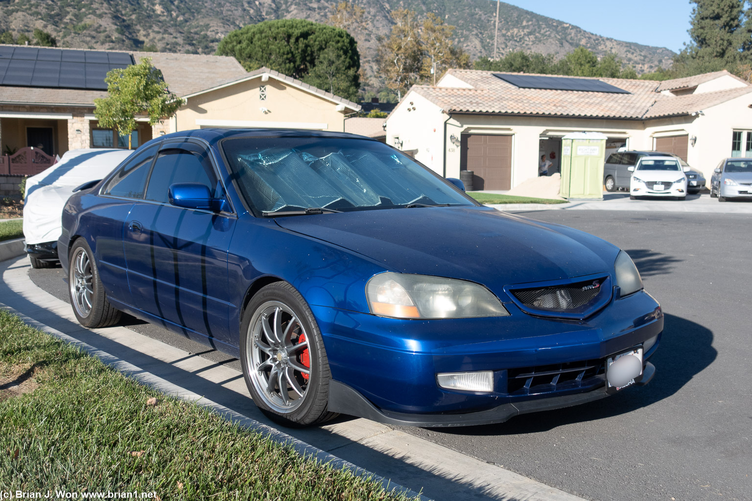 Can tell it's a party at Q's when all the fixed up cars come out.