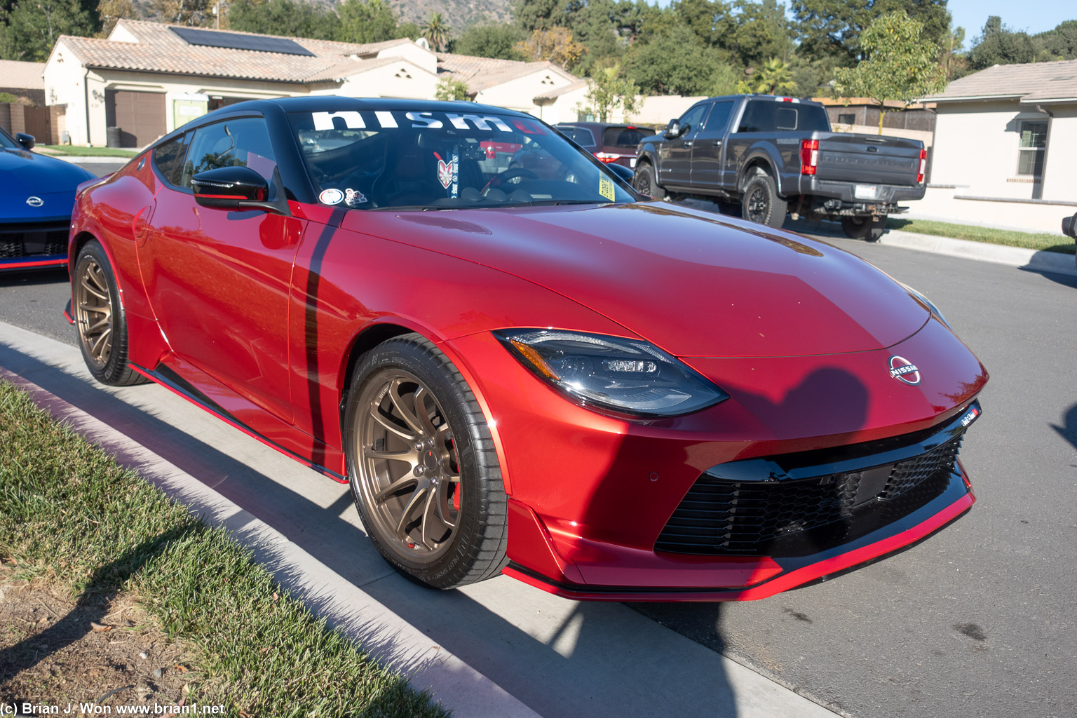 Can tell it's a party at Q's when all the fixed up cars come out.