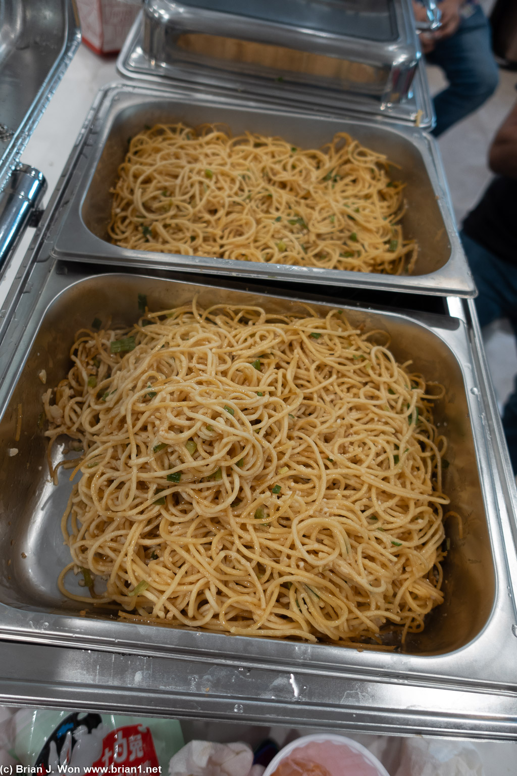 Garlic noodle, so good.