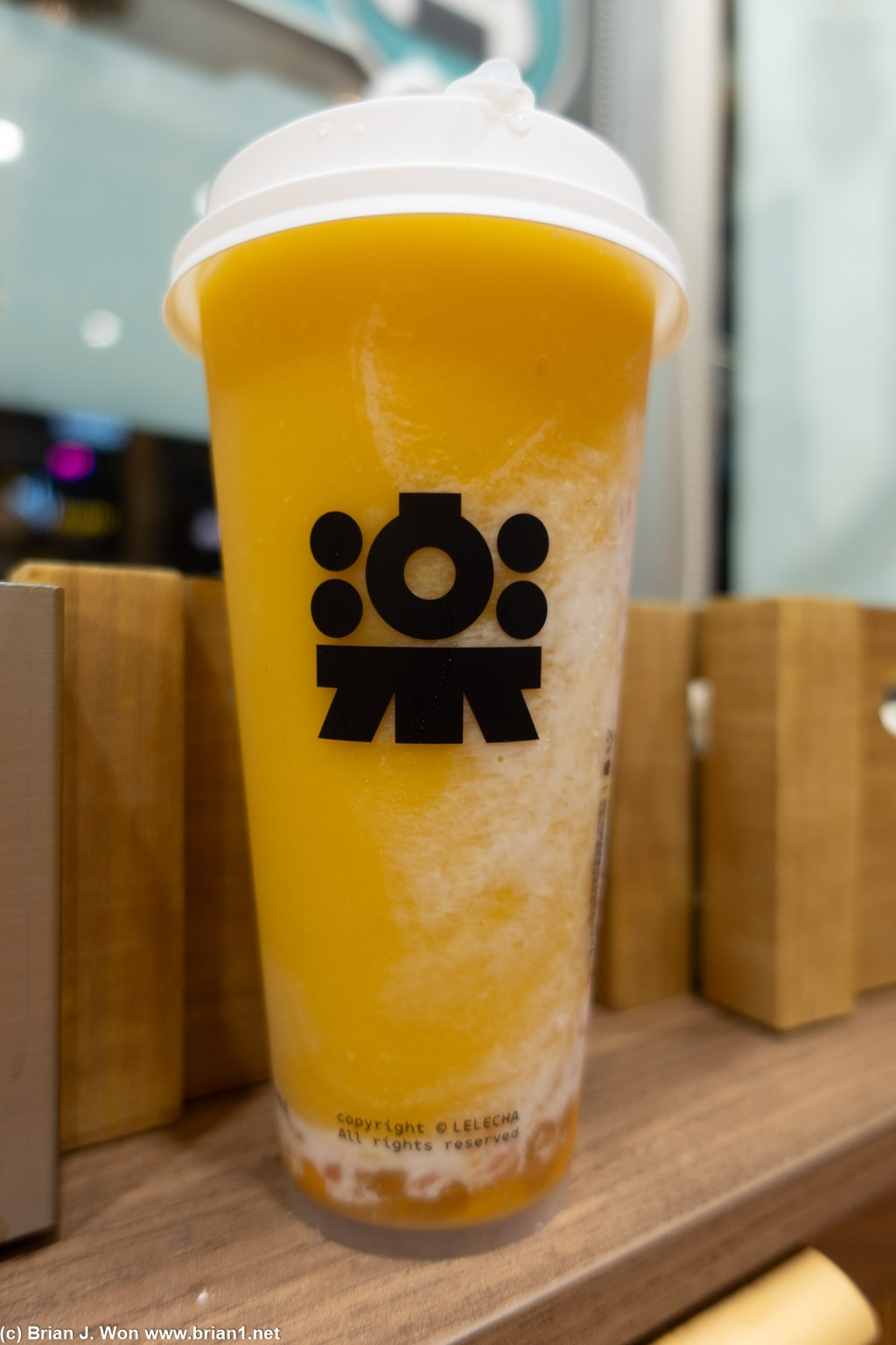 Mango coconut bliss.