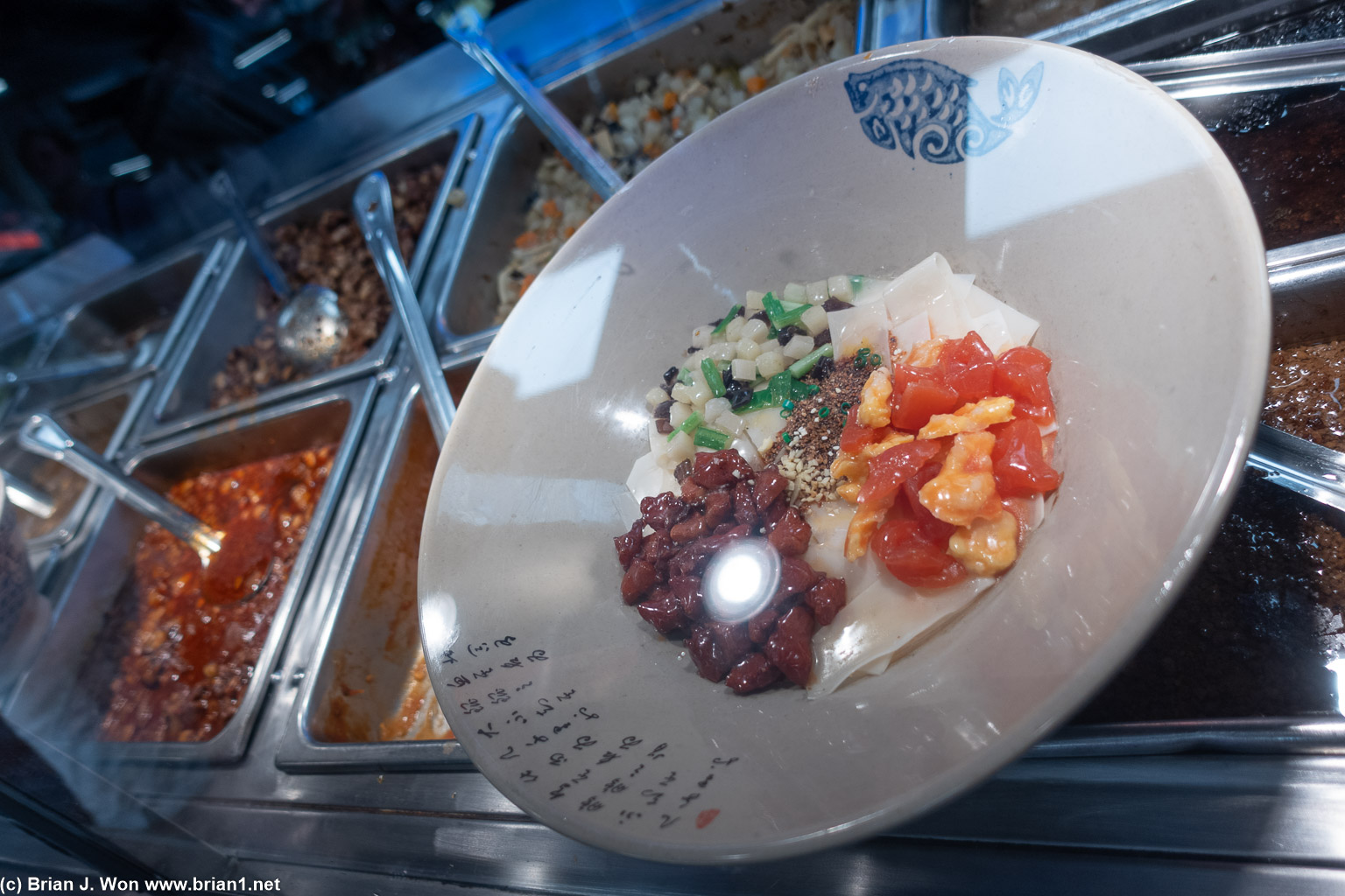 Noodle Art at The Original Farmer's Market, next to The Grove.