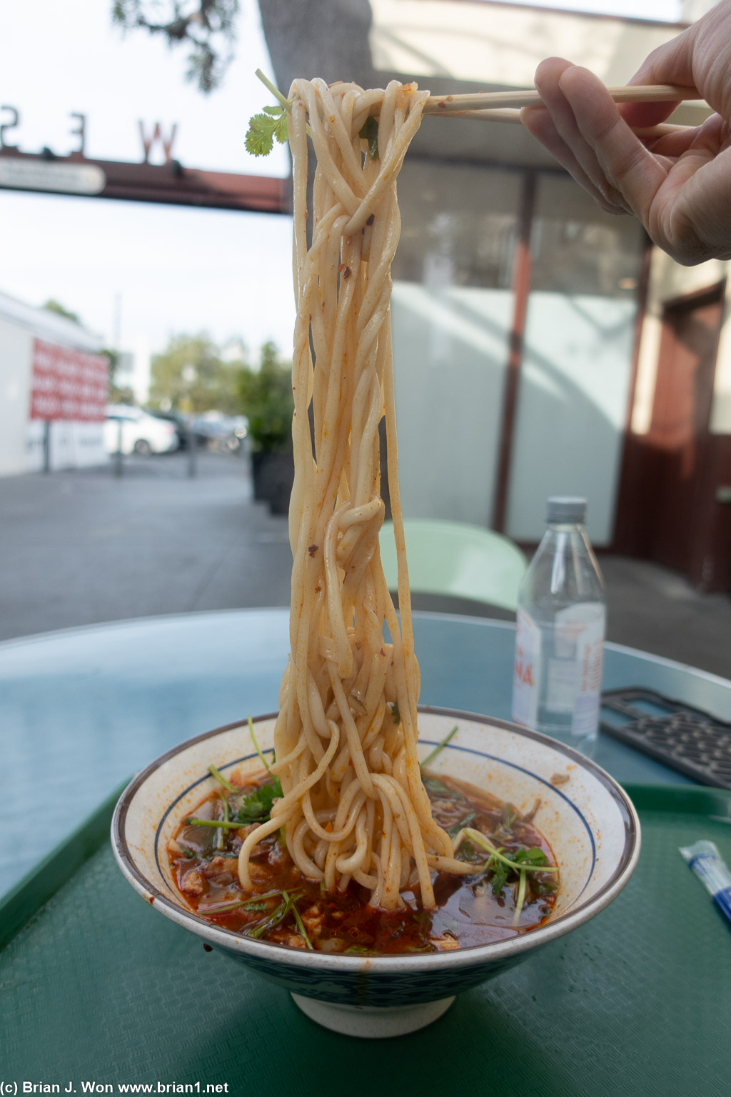 Noodle pull was strong, food just okay.