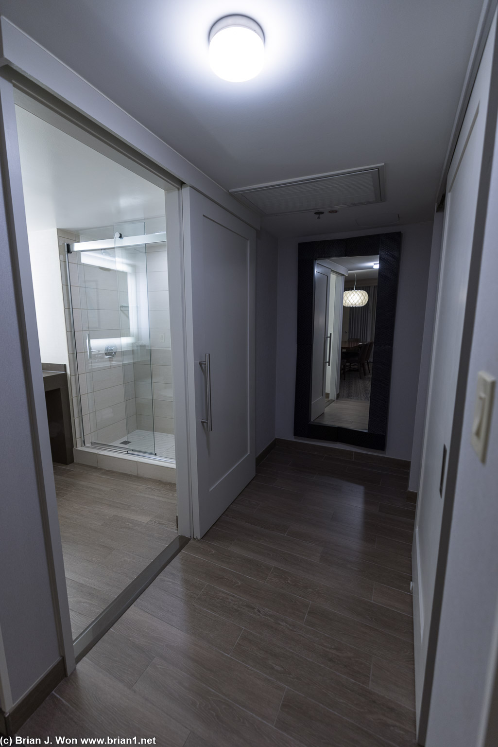 Upgraded to a suite at the Marriott Houston Intercontinental Airport.