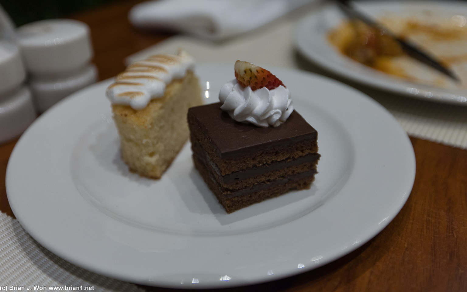 Do not get between a woman and her dessert if you value your life.