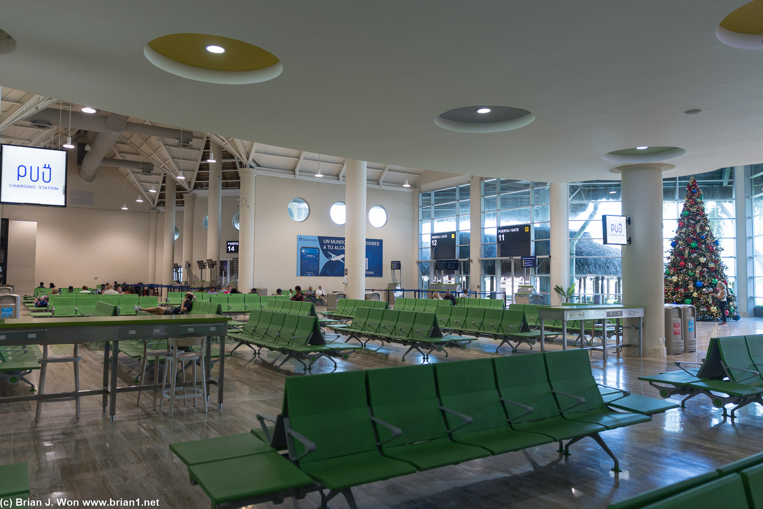 Empty. But nice enough.